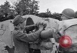 Image of German POW explains artillery to American soldier France, 1944, second 45 stock footage video 65675038185