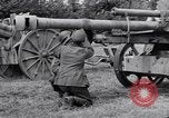 Image of German POW explains artillery to American soldier France, 1944, second 48 stock footage video 65675038185
