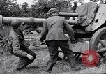 Image of German POW explains artillery to American soldier France, 1944, second 51 stock footage video 65675038185
