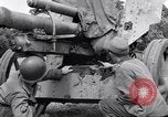 Image of German POW explains artillery to American soldier France, 1944, second 56 stock footage video 65675038185