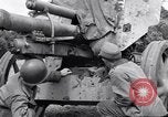 Image of German POW explains artillery to American soldier France, 1944, second 57 stock footage video 65675038185