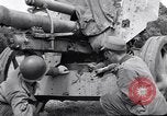 Image of German POW explains artillery to American soldier France, 1944, second 61 stock footage video 65675038185