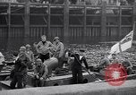 Image of Allied soldiers rescued from English channel on D-Day Plymouth England United Kingdom, 1944, second 49 stock footage video 65675038187
