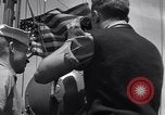 Standbild US-Militär Fahrzeuge geladen auf Invasion Schiffe Portland Head England, 1944, aus Sekunde 10 historischem Filmmaterial Videoclip 65675038189