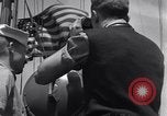 Standbild US-Militär Fahrzeuge geladen auf Invasion Schiffe Portland Head England, 1944, aus Sekunde 11 historischem Filmmaterial Videoclip 65675038189