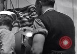 Standbild US-Militär Fahrzeuge geladen auf Invasion Schiffe Portland Head England, 1944, aus Sekunde 13 historischem Filmmaterial Videoclip 65675038189