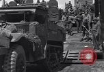 Standbild US-Militär Fahrzeuge geladen auf Invasion Schiffe Portland Head England, 1944, aus Sekunde 31 historischem Filmmaterial Videoclip 65675038189