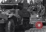 Standbild US-Militär Fahrzeuge geladen auf Invasion Schiffe Portland Head England, 1944, aus Sekunde 32 historischem Filmmaterial Videoclip 65675038189
