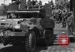 Standbild US-Militär Fahrzeuge geladen auf Invasion Schiffe Portland Head England, 1944, aus Sekunde 37 historischem Filmmaterial Videoclip 65675038189
