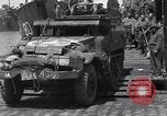 Standbild US-Militär Fahrzeuge geladen auf Invasion Schiffe Portland Head England, 1944, aus Sekunde 39 historischem Filmmaterial Videoclip 65675038189