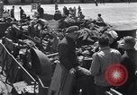 Standbild US-Militär Fahrzeuge geladen auf Invasion Schiffe Portland Head England, 1944, aus Sekunde 58 historischem Filmmaterial Videoclip 65675038189