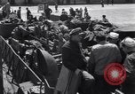 Standbild US-Militär Fahrzeuge geladen auf Invasion Schiffe Portland Head England, 1944, aus Sekunde 61 historischem Filmmaterial Videoclip 65675038189