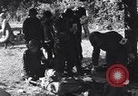 Image of injured soldier France, 1944, second 4 stock footage video 65675038191