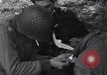 Image of injured soldiers France, 1944, second 14 stock footage video 65675038193
