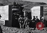 Image of US troops train for D-Day, at Braunton Burrows North Devon England United Kingdom, 1944, second 8 stock footage video 65675038194