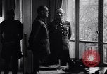 Image of Von Rundstedt and Rommel tour Atlantic Wall France, 1944, second 5 stock footage video 65675038198