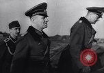 Image of von Rundstedt and Rommel inspect Atlantic Wall France, 1944, second 23 stock footage video 65675038199