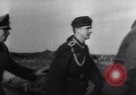 Image of von Rundstedt and Rommel inspect Atlantic Wall France, 1944, second 24 stock footage video 65675038199