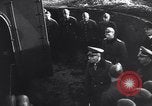 Image of von Rundstedt and Rommel inspect Atlantic Wall France, 1944, second 57 stock footage video 65675038199
