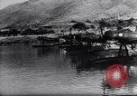 Standbild Arado Ar 196 Wasserflugzeuge und Junker JU 88 Bomber angreifenden Samos Griechenland, 1941, aus Sekunde 12 historischem Filmmaterial Videoclip 65675038201