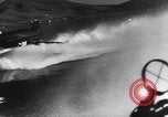 Standbild Arado Ar 196 Wasserflugzeuge und Junker JU 88 Bomber angreifenden Samos Griechenland, 1941, aus Sekunde 24 historischem Filmmaterial Videoclip 65675038201