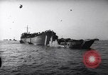 Image of American ship Normandy France, 1944, second 37 stock footage video 65675038213