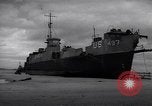 Image of Beached Large Landing Craft Infantry Normandy France, 1944, second 38 stock footage video 65675038216