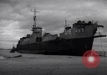 Image of Beached Large Landing Craft Infantry Normandy France, 1944, second 43 stock footage video 65675038216