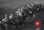 Image of American soldier reinforcements arriving in Normandy Normandy France, 1944, second 8 stock footage video 65675038221
