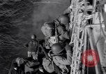 Image of American soldier reinforcements arriving in Normandy Normandy France, 1944, second 52 stock footage video 65675038221