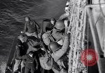 Image of American soldier reinforcements arriving in Normandy Normandy France, 1944, second 57 stock footage video 65675038221