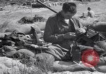 Image of American machine gunner Normandy France, 1944, second 42 stock footage video 65675038224