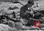 Image of American machine gunner Normandy France, 1944, second 47 stock footage video 65675038224