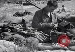 Image of American machine gunner Normandy France, 1944, second 49 stock footage video 65675038224
