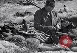 Image of American machine gunner Normandy France, 1944, second 52 stock footage video 65675038224