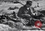 Image of American machine gunner Normandy France, 1944, second 55 stock footage video 65675038224