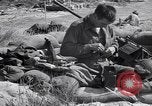 Image of American machine gunner Normandy France, 1944, second 58 stock footage video 65675038224