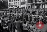Image of New York Communist Party protest march New York City USA, 1950, second 11 stock footage video 65675038226