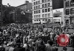 Image of New York Communist Party protest march New York City USA, 1950, second 12 stock footage video 65675038226