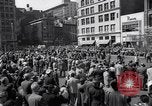 Image of New York Communist Party protest march New York City USA, 1950, second 16 stock footage video 65675038226