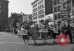 Image of New York Communist Party protest march New York City USA, 1950, second 29 stock footage video 65675038226