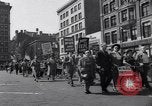 Image of New York Communist Party protest march New York City USA, 1950, second 34 stock footage video 65675038226