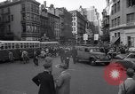 Image of New York Communist Party protest march New York City USA, 1950, second 38 stock footage video 65675038226