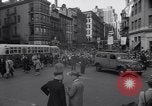 Image of New York Communist Party protest march New York City USA, 1950, second 41 stock footage video 65675038226