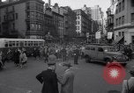 Image of New York Communist Party protest march New York City USA, 1950, second 42 stock footage video 65675038226