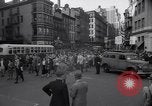 Image of New York Communist Party protest march New York City USA, 1950, second 45 stock footage video 65675038226
