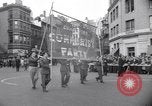 Image of New York Communist Party protest march New York City USA, 1950, second 55 stock footage video 65675038226