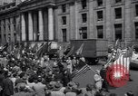 Image of Communist party of New York protestors march New York City USA, 1950, second 5 stock footage video 65675038227