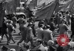 Image of Communist party of New York protestors march New York City USA, 1950, second 10 stock footage video 65675038227