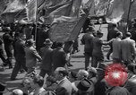 Image of Communist party of New York protestors march New York City USA, 1950, second 12 stock footage video 65675038227